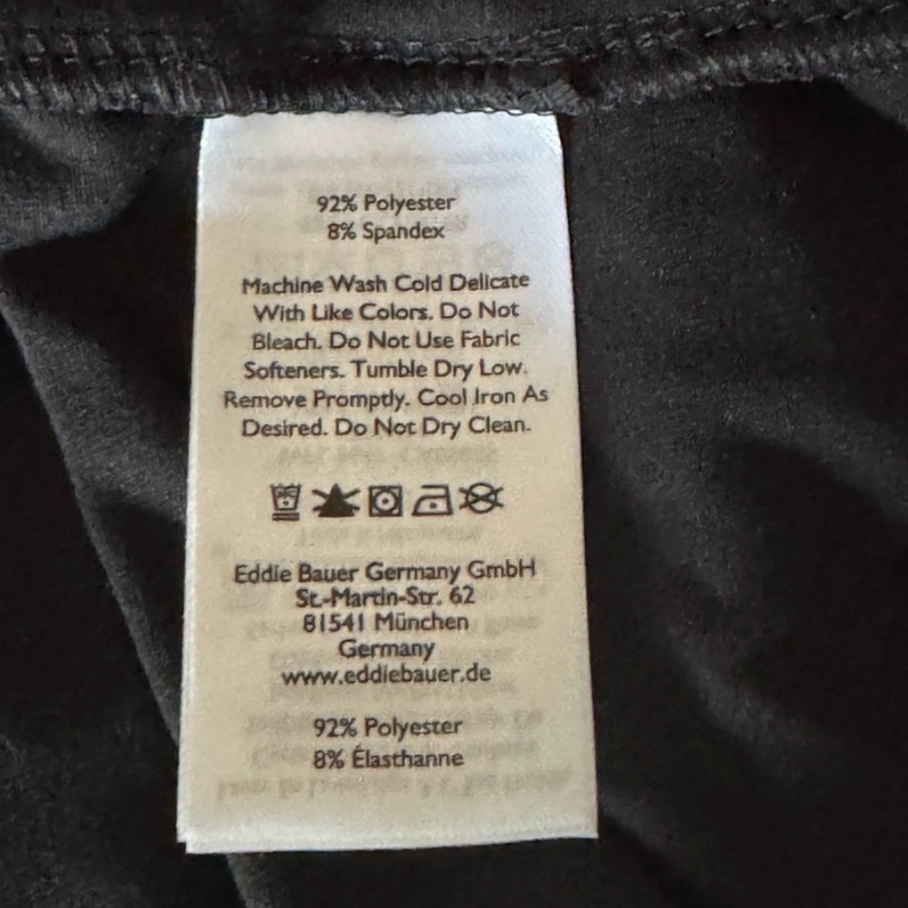 Eddie Bauer Black NWOT Dress w/Pockets XL - Picture 7 of 8